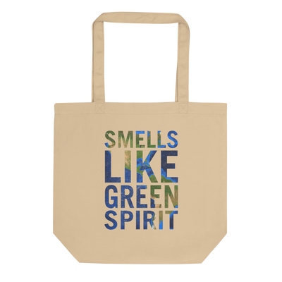 Smells Like Green Spirit Eco Cotton Canvas Tote