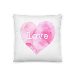 Love Square Pillow