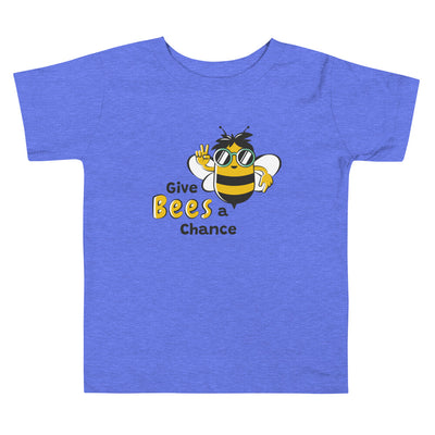 Give Bees a Chance Toddler Short Sleeve Tee