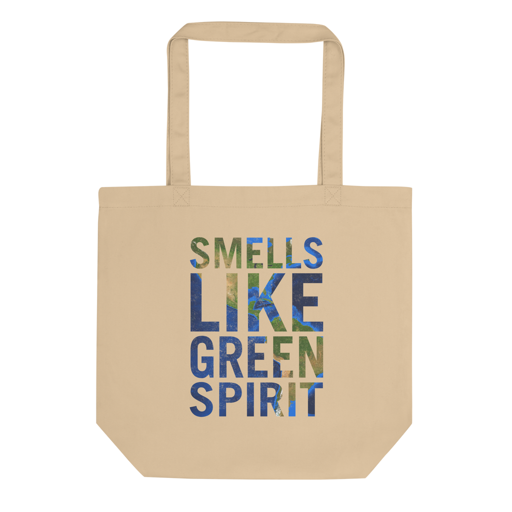 Smells Like Green Spirit Eco Cotton Canvas Tote