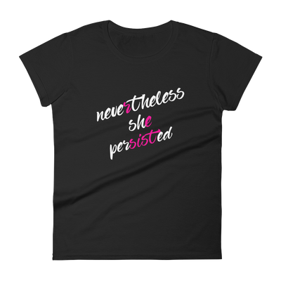 Nevertheless, She Persisted Women's Premium T-Shirt