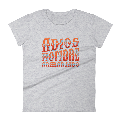 Adios, Hombre Anaranjado (Goodbye, Orange Man) Women's Premium T-Shirt