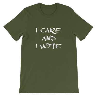 I Care and I Vote Unisex T-Shirt