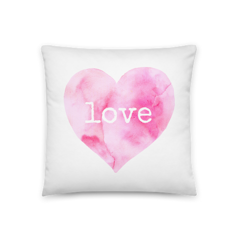 Love Square Pillow