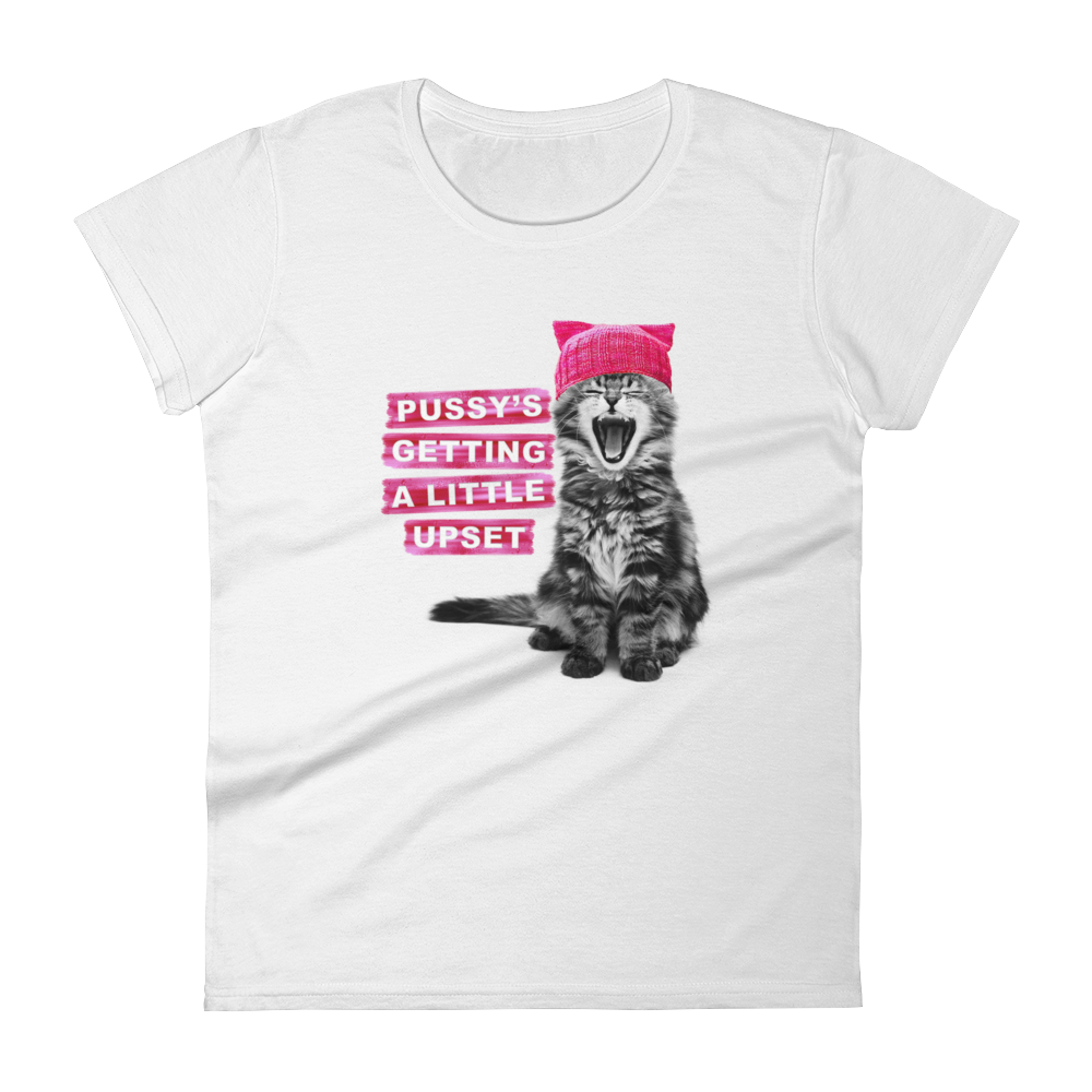 Pussy's Getting a Little Upset Women's Premium T-Shirt