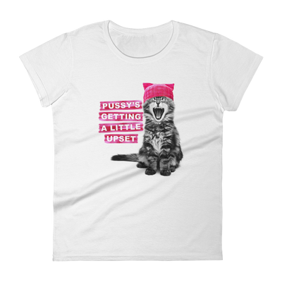 Pussy's Getting a Little Upset Women's Premium T-Shirt