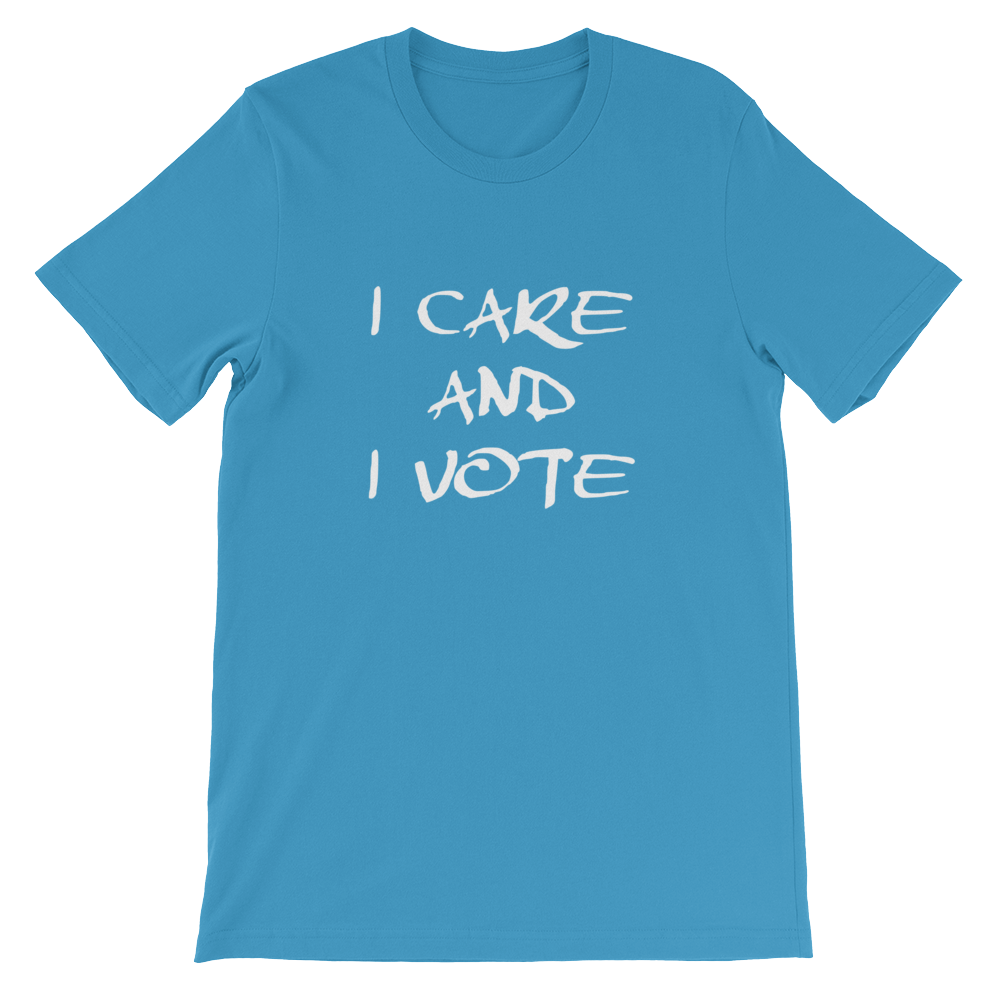 I Care and I Vote Unisex T-Shirt