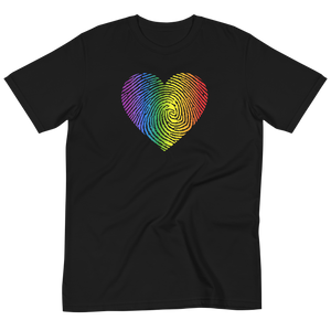 Heart Fingerprint Organic T-Shirt