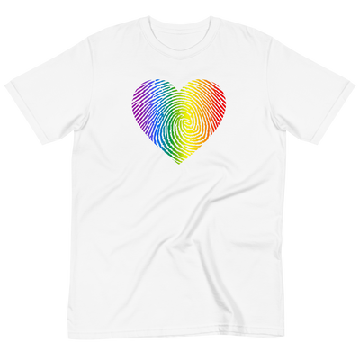 Heart Fingerprint Organic T-Shirt