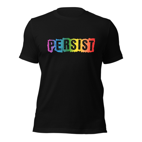 LGBTQ Persist Unisex t-shirt